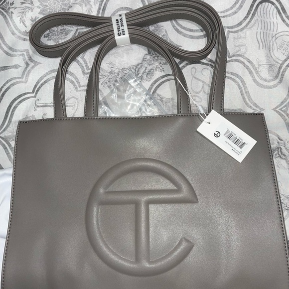 Telfar Handbags - Telfar Grey Medium Size Handbag